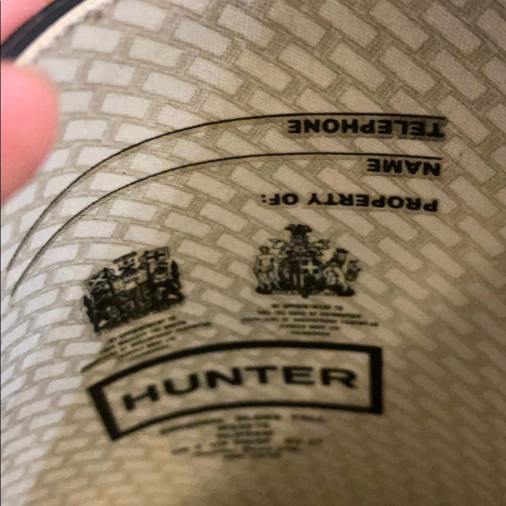 Hunter rain tall boots - Picture 8 of 8